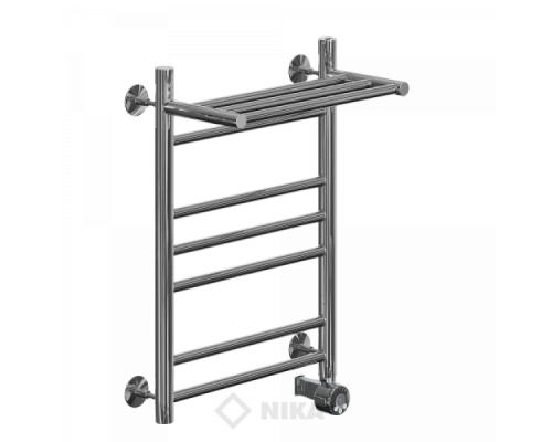 Полотенцесушитель Ника ЛП (г2) ВП-60x60x67 с полочкой электрический