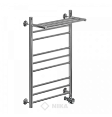 Полотенцесушитель Ника ЛП (г2) ВП-80x60x67 с полочкой электрический
