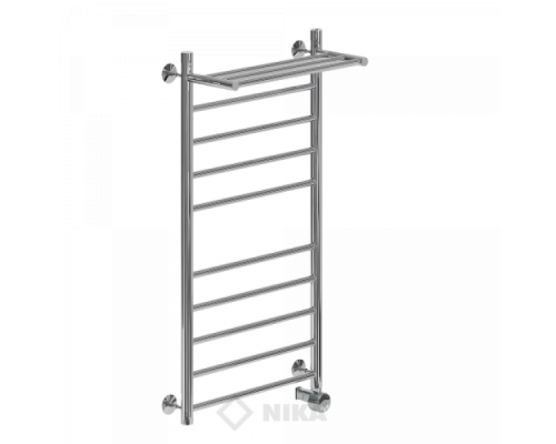 Полотенцесушитель Ника ЛП (г) ВП-100x50x57 с полочкой электрический