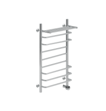 Полотенцесушитель Ника Л90П ВП-120x40x47 с полочкой электрический