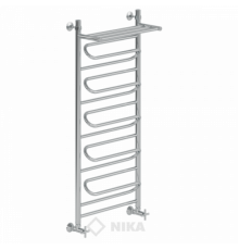 Полотенцесушитель Ника ЛZ ВП 120x50x56 с полочкой водяной