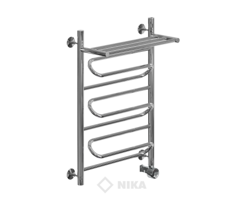 Полотенцесушитель Ника ЛZ ВП 80x50x57 с полочкой электрический
