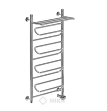Полотенцесушитель Ника ЛZ ВП 100x40x47 с полочкой электрический