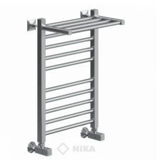 Полотенцесушитель Ника ЛМ 3-60x40x46 с полочкой водяной