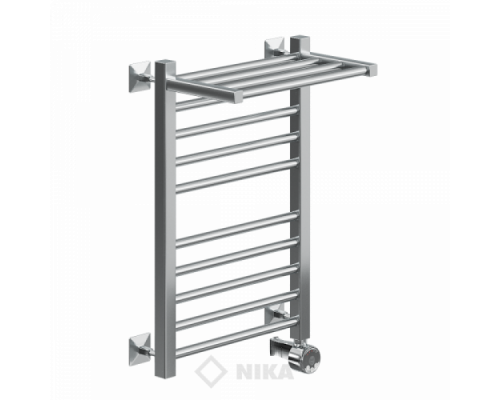 Полотенцесушитель Ника ЛМ 3-60x60x67 с полочкой электрический