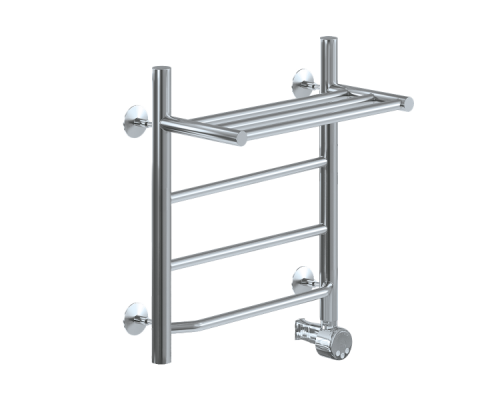 Полотенцесушитель Ника ЛТП ВП-50x50x57 с полочкой электрический