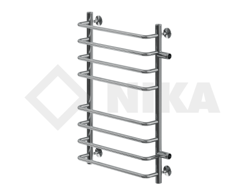 Полотенцесушитель Ника Л90 (г)-80x50x56 водяной с боковым подключенем