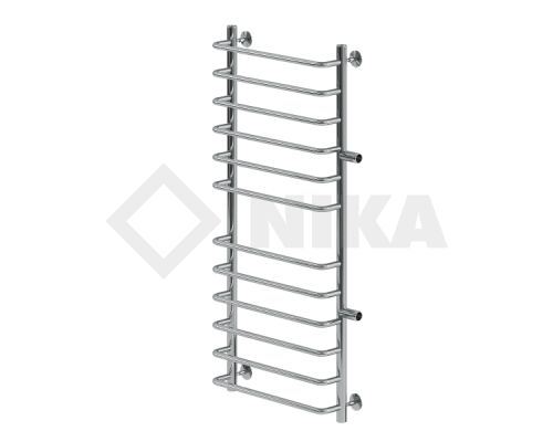 Полотенцесушитель Ника Л90 (г)-120x50x56 водяной с боковым подключенем