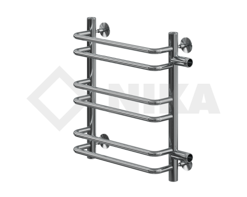 Полотенцесушитель Ника Л90 (г2)-50x40x46 водяной с боковым подключенем