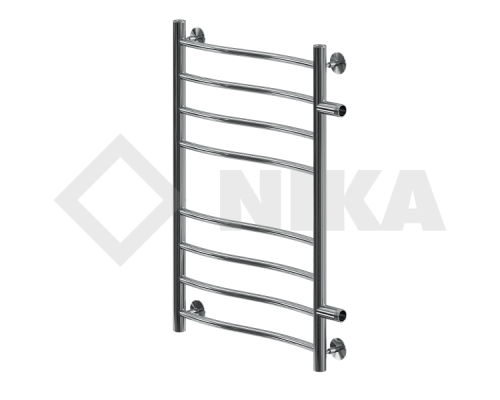 Полотенцесушитель Ника ЛВ (г)-80x50x56 водяной с боковым подключенем