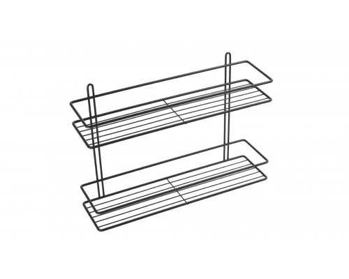 Полка двойная Fixsen черная