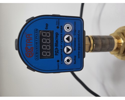Акваконтроль РДЭ-Мастер-10-2,2 Реле давления воды электронное для насоса (точность 5 %) - 2,2 кВт