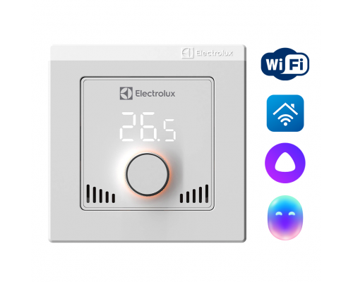 Терморегулятор Electrolux ETS-16W Wi-Fi проводной, программируемый, белый