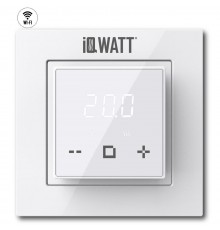 IQ Watt THERMOSTAT D white (белый) WI-FI электронный терморегулятор для теплого пола