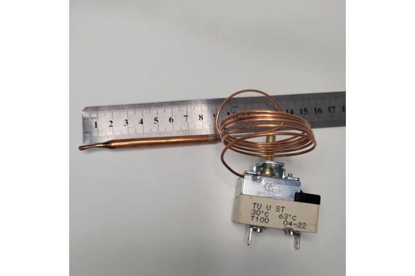 Caem Термостат капиллярный TU-V 30-63C SP.ST медный 900мм