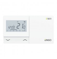 ENGO E901 программируемый проводной терморегулятор, белый