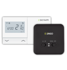ENGO E901RF Wi-Fi программируемый беспроводной терморегулятор, белый