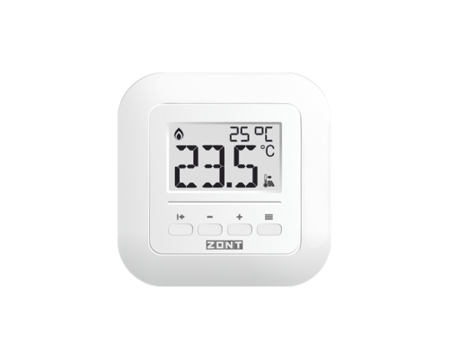 ZONT МЛ-232 (RS-485) Белый Комнатный термостат для ручного управления температурой контура