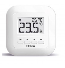 ZONT МЛ-232 (RS-485) Белый Комнатный термостат для ручного управления температурой контура