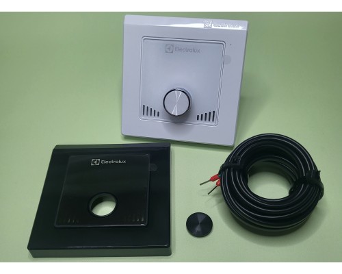 Терморегулятор Electrolux ETS-16 Wi-Fi проводной, программируемый, белый/черный