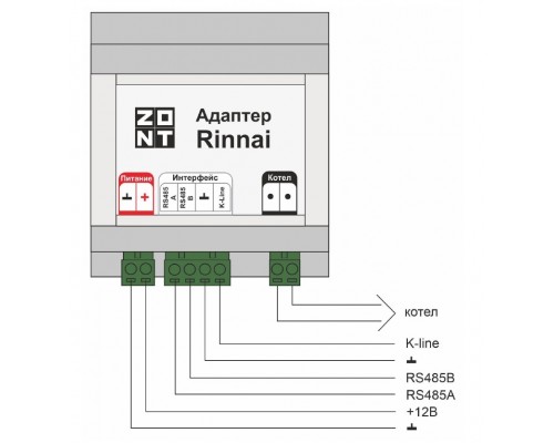 ZONT Адаптер цифровой шины RINNAI
