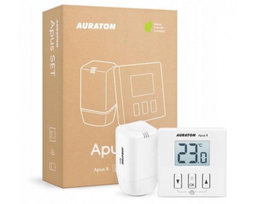 AURATON Apus SET терморегулятор и сервопривод M30x1,5 беспроводной комплект