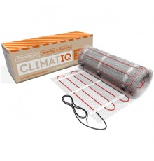 Нагревательный мат Climatiq 1500 вт, 10 кв.м., теплый пол под плитку