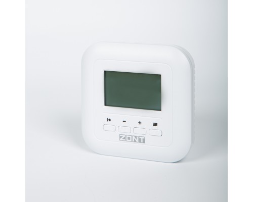 ZONT МЛ-332 (868 МГц) Белый беспроводной комнатный термостат для ручного управления температурой контура