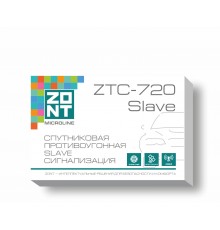 ZONT ZTC-720 Slave Спутниковая противоугонная слэйв-сигнализация с автозапуском