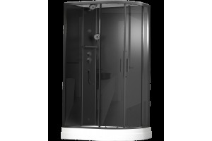 Душевая кабина Timo Premium ILMA Black 120*80*222