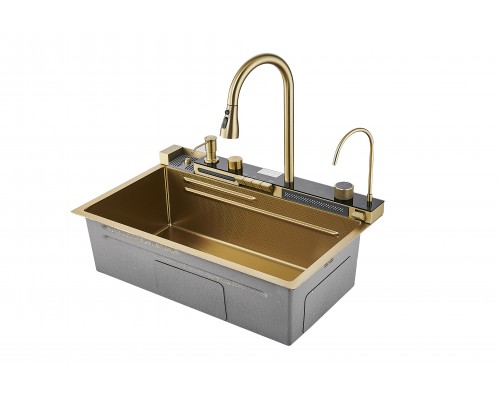 Мойка кухонная с водопадом Savol