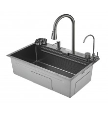 Мойка кухонная с водопадом Savol