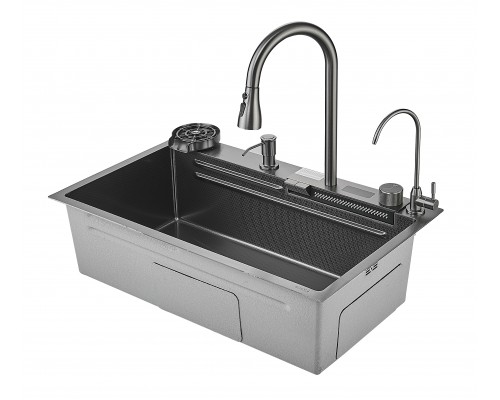 Мойка кухонная с водопадом Savol
