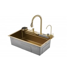 Мойка кухонная с водопадом Savol