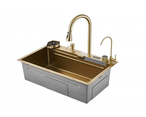 Мойка кухонная с водопадом Savol