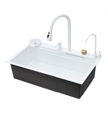 Мойка кухонная с водопадом Savol