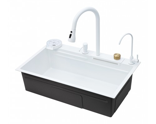 Мойка кухонная с водопадом Savol