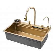 Мойка кухонная с водопадом Savol