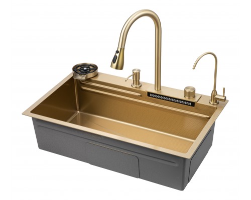 Мойка кухонная с водопадом Savol