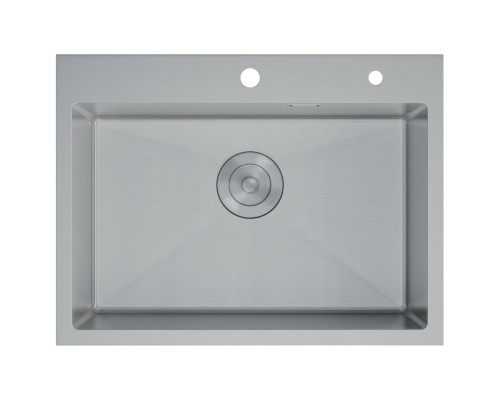 Кухонная мойка D&K нержавеющая сталь графит