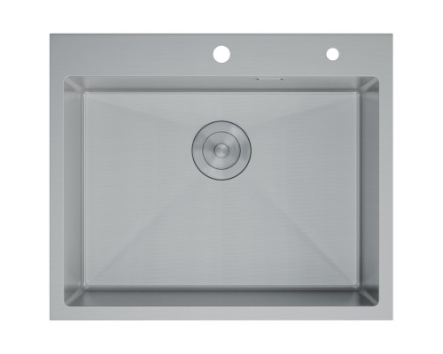 Кухонная мойка D&K нержавеющая сталь графит