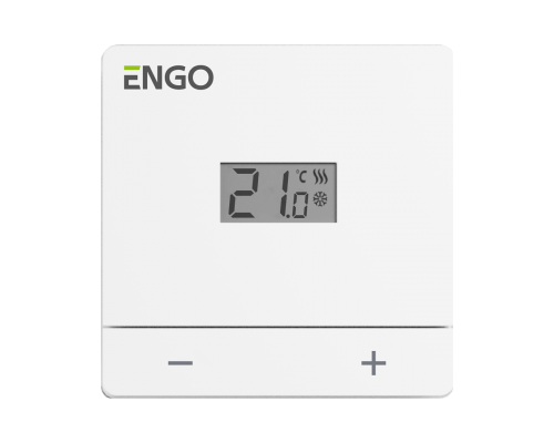 ENGO EASY230W терморегулятор проводной накладной, 230В, белый