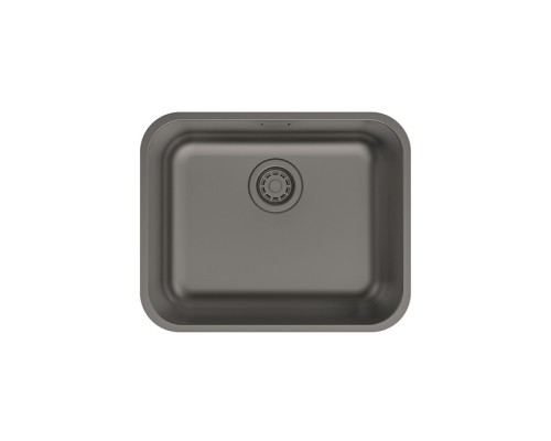 Мойка, нерж. сталь, графит, 533*433, Mate, IDDIS