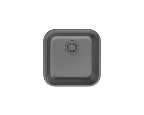 Мойка IDDIS Mate нерж. сталь, графит, 446*446