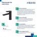 Смеситель для умывальника Milardo Azure черный матовый