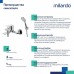 Смеситель для ванны Milardo Azure глянцевый хром