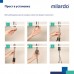 Смеситель для умывальника Milardo Azure глянцевый хром
