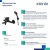Смеситель для ванны Milardo Azure черный матовый