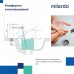 Смеситель для умывальника Milardo Maze чёрный матовый