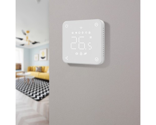 Kiptover KTS треморегулятор теплого пола Wi-Fi, Белый